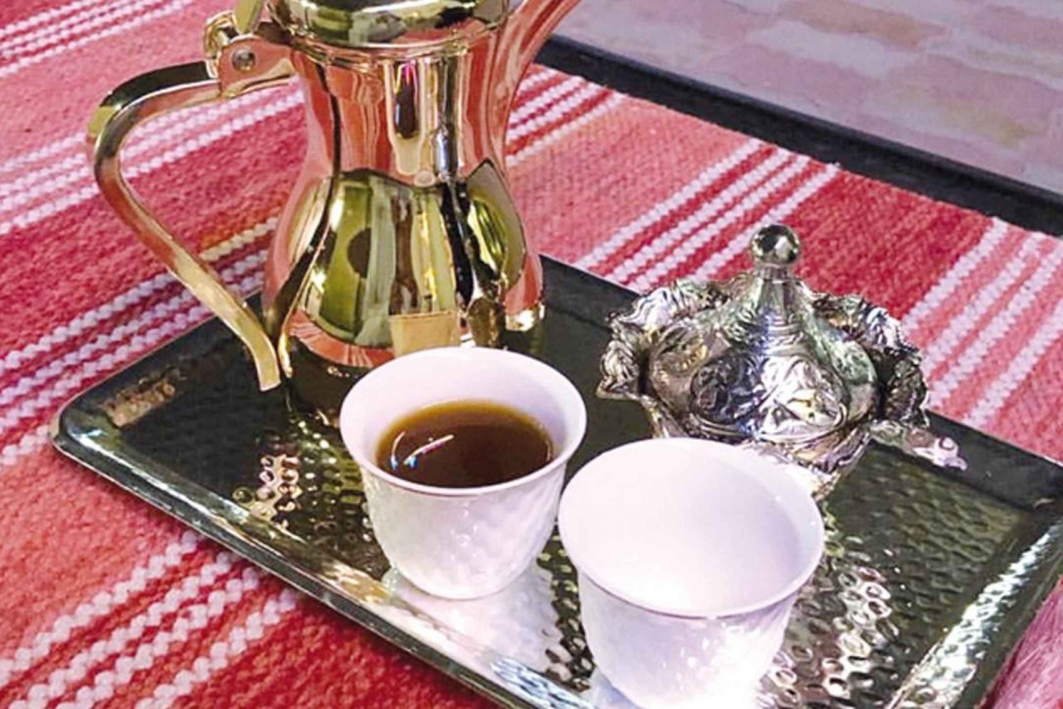 Nizwa Sunset Serenity: Omani Coffee and Dates at a Hilltop
