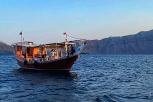 Norvegia di Arabai |Kasab Oman| Isola del Telegrafo| Crociera in Dhow