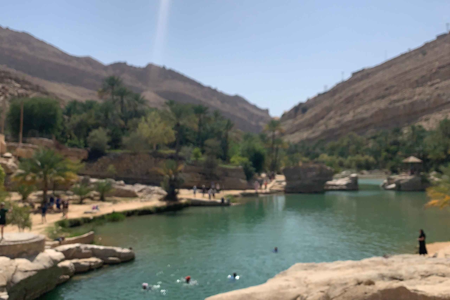 Oman: Gruppresa i öknen och Wadi Bani Khalid på fredag eller söndag