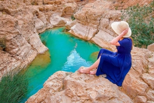 Oman: inngangsbillett til Hawiyat Najm-svømmehullet