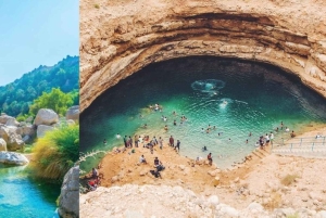 Oman: inngangsbillett til Hawiyat Najm-svømmehullet