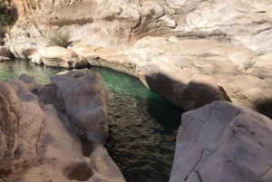 Excursión de un día privada a las Arenas de Wahiba y Wadi Bani Khalid