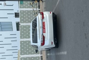 private driver in a Lexus car inside Muscat for a full day