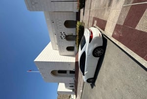 Muscat : private driver in a Lexus car inside for a full day