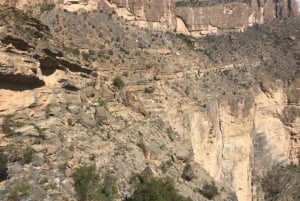 Privé trektocht van een hele dag in de Grand Canyon (balkonwandeling)