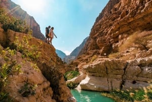 Muscat: Quriyat, Bimmah Sinkhole, & Wadi Shab Coastal Tour