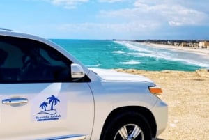 Salalah: Lufthavnstransport i luksuriøs SUV Land Cruiser