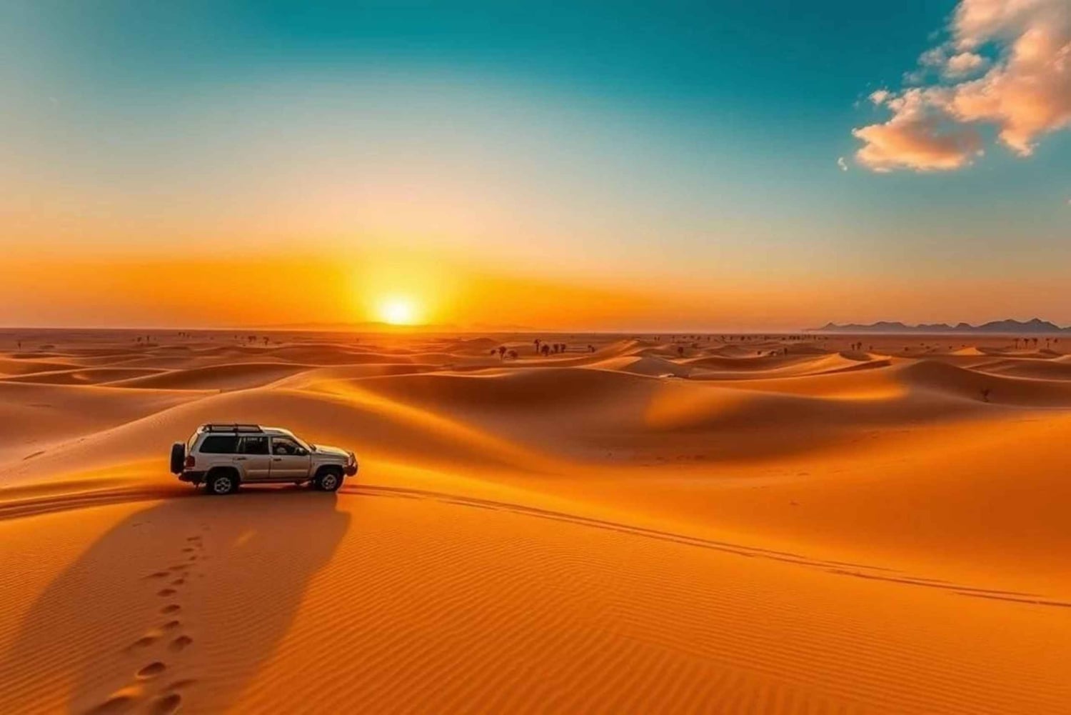 صلالة: رحلة سفاري خاصة أو جماعية في الصحراء وقت الغروب