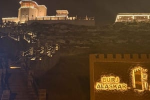 Salalah: Taqah-aftentur med udsigt over slottet og moskeen