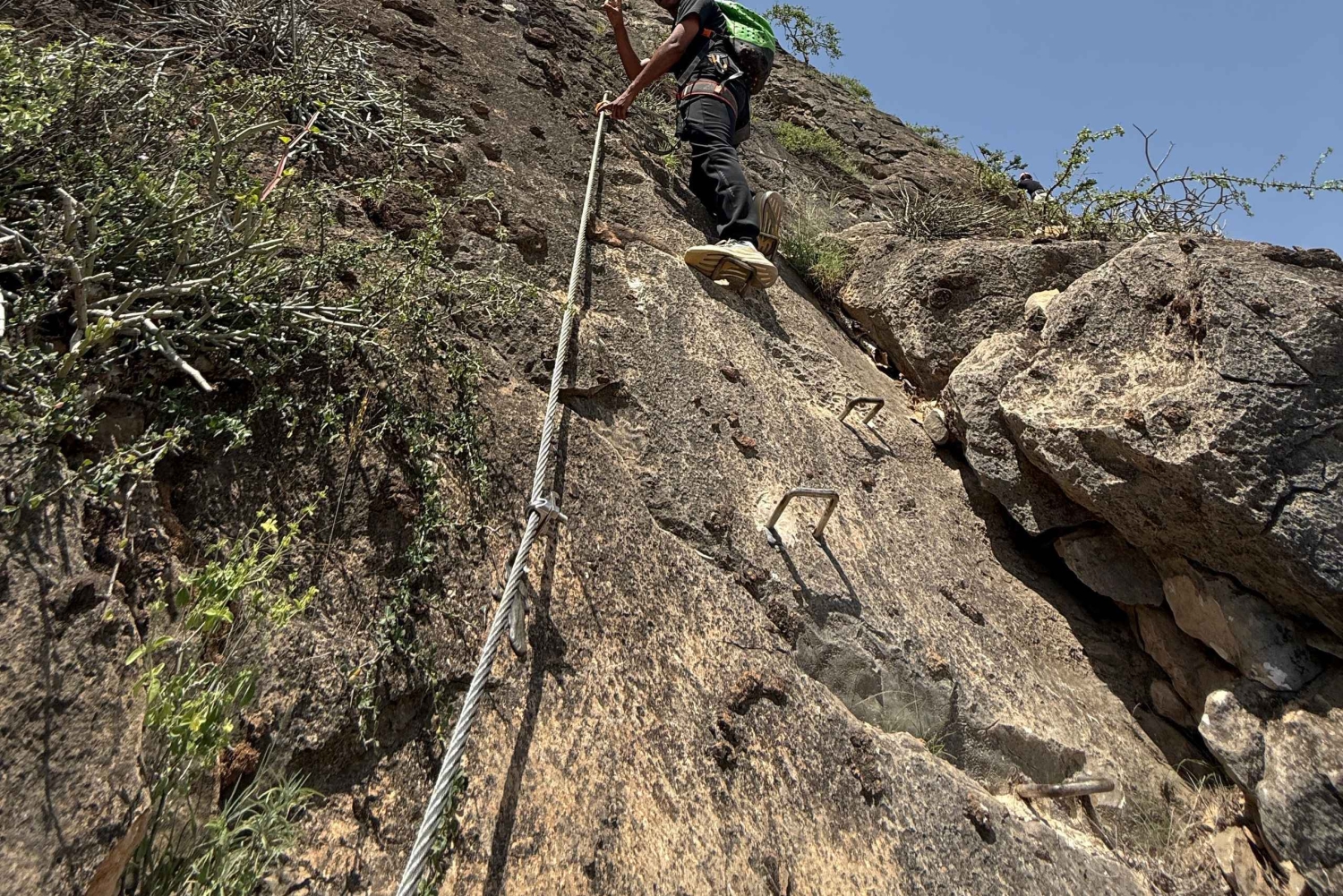 Salalah Via Ferrata Jabal Samhan Mountain Climbing Adventure