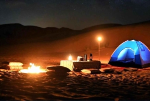 Starlit Shores: Overnight 4WD Adventure at Fazayah Beach