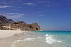 Salalah:Fazayah Beach of the Indian Ocean and Mughsail Beach