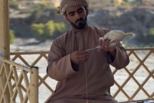 جولة مشي طويلة في وادي غول، جولة في مسفاة العربيين وغداء