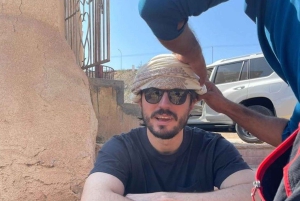 جولة مشي طويلة في وادي غول، جولة في مسفاة العربيين وغداء