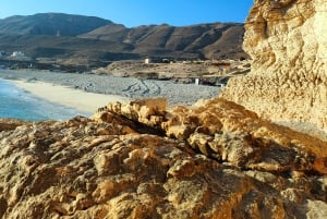 وادي الشاب وحوض بيما وكهف على شكل قلب وشاطئ بيبل