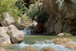 Muscat: Wadi Shab, Romantische Höhle und Sinkhole Ganztägige Tour