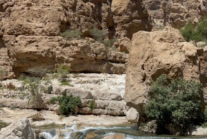 Muscat: Wadi Shab, Romantische Höhle und Sinkhole Ganztägige Tour