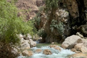 Muscat: Wadi Shab, Romantische Höhle und Sinkhole Ganztägige Tour