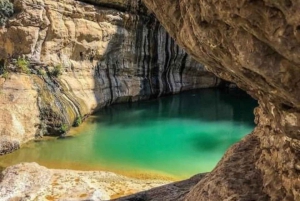 Wahiba Desert bil med firehjulstrekk Safari og Wadi Bani Khalid Swim Adventure