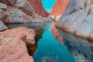 Wahiba Desert bil med firehjulstrekk Safari og Wadi Bani Khalid Swim Adventure