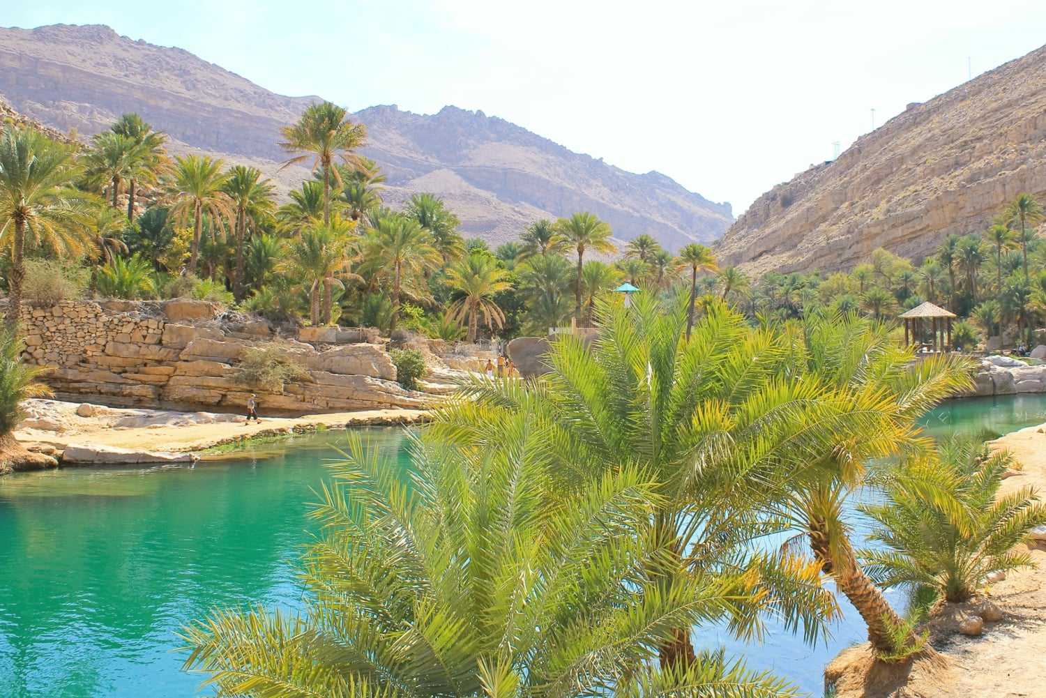 Visite d'une jounée des sables de Wahiba et du Wadi Bani Khalid au départ de Mascate