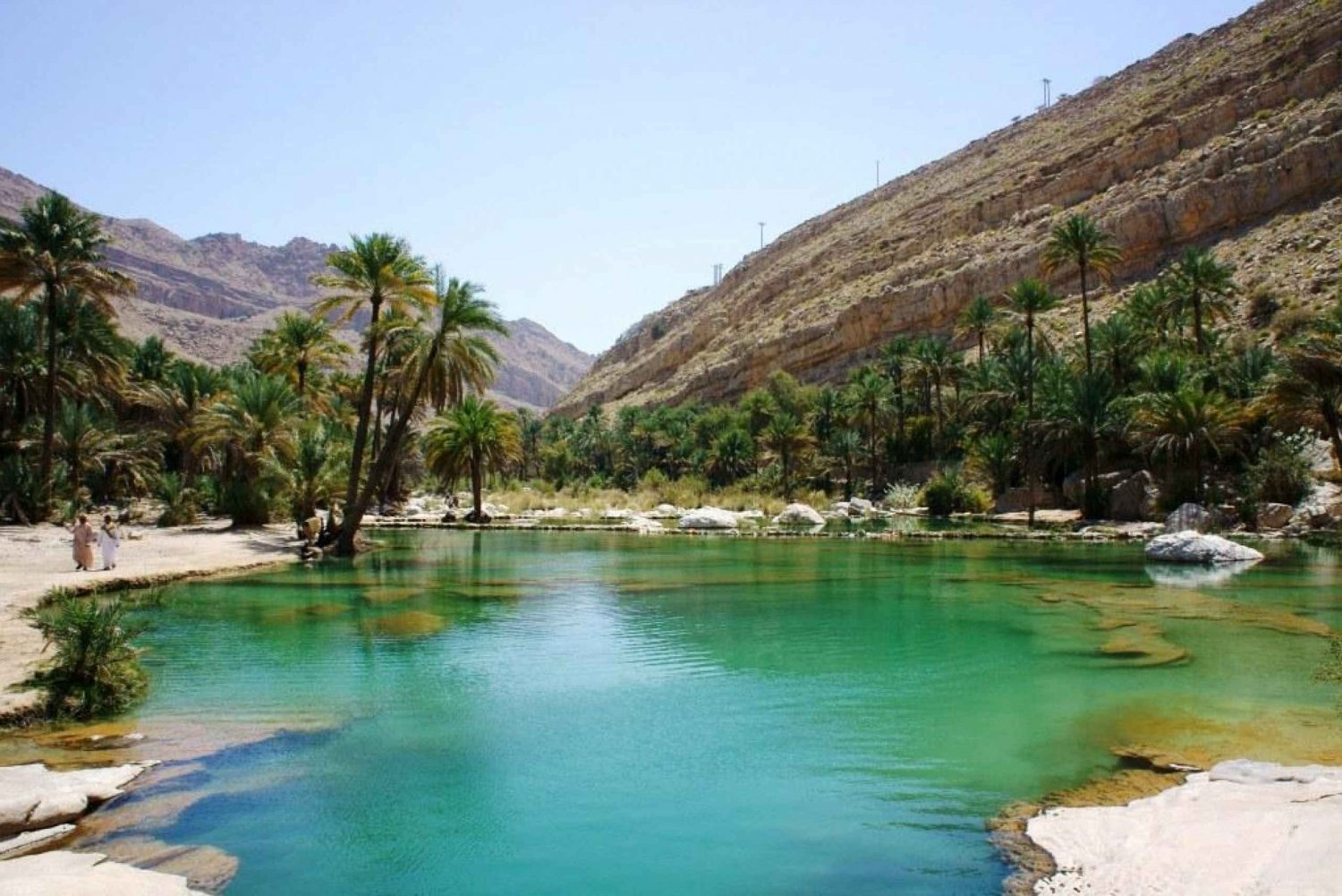 Excursão privada Wahiba Sands e Wadi Bani Khalid