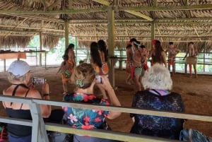 5 heures de visite de l'île aux singes Embera community Gamboa Panama