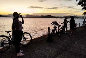 Aventura de bicicleta na Zona do Canal do Panamá