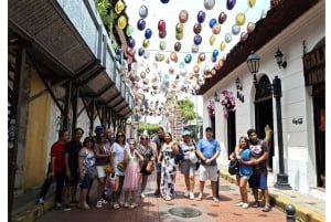 City Tour in a Diablo Rojo through Panama City