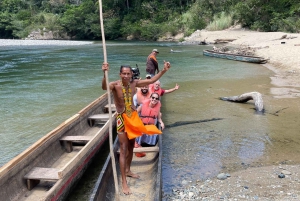 Emberá Community in the Chagres River