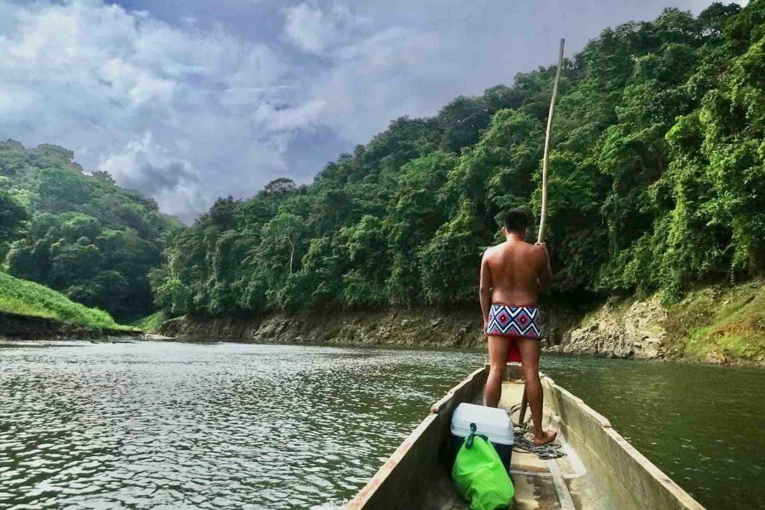 Embera Indian Village, Chagres River and Waterfall