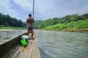 Embera Indian Village, Chagres River and Waterfall