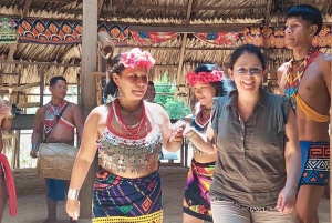 Embera Indian Village, Chagres River and Waterfall