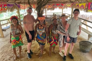 Embera indigenous Village in the Chagres Jungle & Waterfall