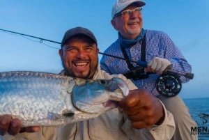 De Cancún: Tarpon Fly Fishing Tour em San Felipe, Yucatán