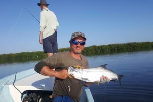 Desde Cancún: Tour de Pesca de Sábalo con Mosca en San Felipe,Yucatán