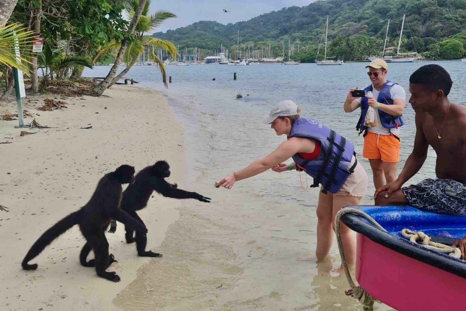 Fra Colon Cruise Termi: 3 karibiske øyer og Portobelo Fort