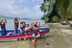 Fra Colon Cruise Termi: 3 karibiske øyer og Portobelo Fort