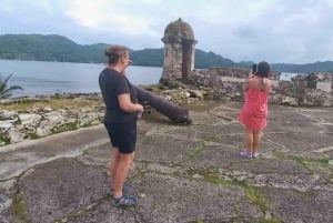 Desde Colón Crucero Termi: 3 Islas del Caribe y Fuerte de Portobelo