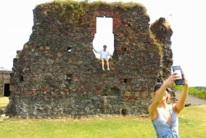 From Colon Port: Fort San Lorenzo & PanamaCanalAguaClaraLock