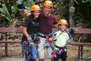 Au départ de Panama City : Aventure en tyrolienne dans la forêt tropicale