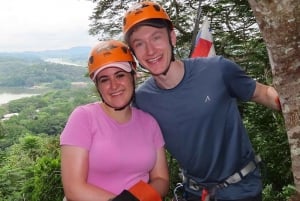 Da Cidade do Panamá: aventura de tirolesa na floresta tropical