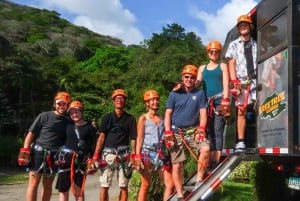 Vanuit Panama City: Rainforest Zipline Adventure