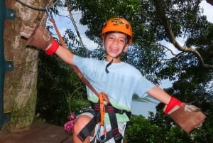 Vanuit Panama City: Rainforest Zipline Adventure