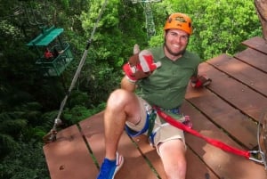 Vanuit Panama City: Rainforest Zipline Adventure