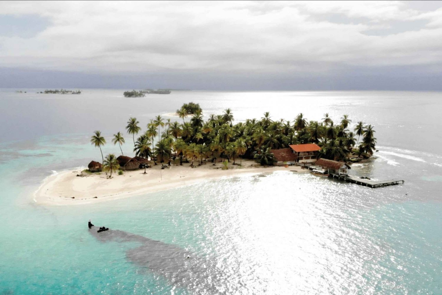 Fra Panama City: Snorkling på SanBlas-skipsvrak og øyglede