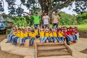 Los Santos, Panama: Rondleiding bij Finca Pamel