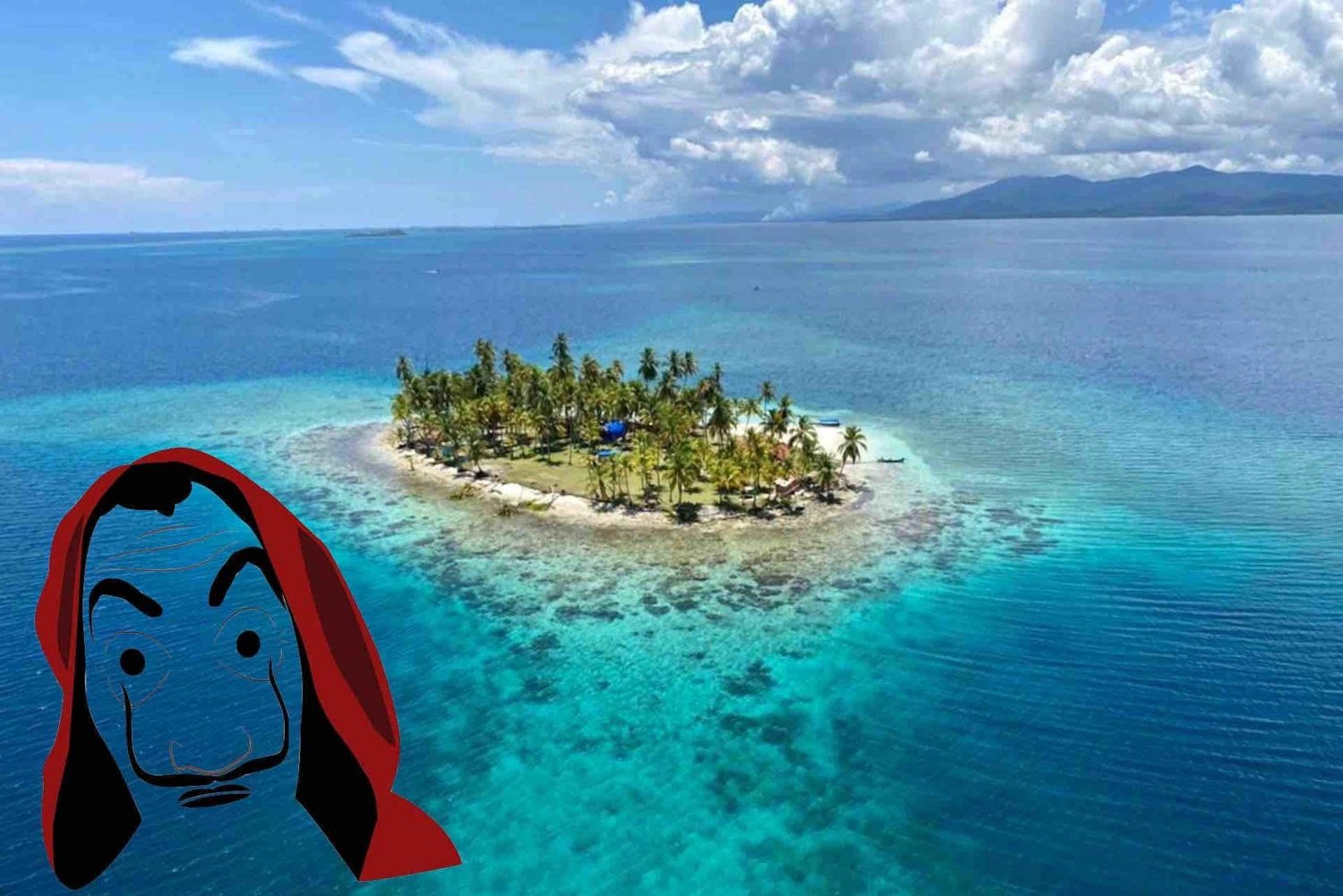 Money Heist San Blas Day Tour - 3 îles + piscine naturelle