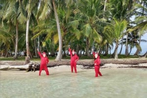 Excursão de um dia para o Money Heist San Blas - 3 ilhas + piscina natural