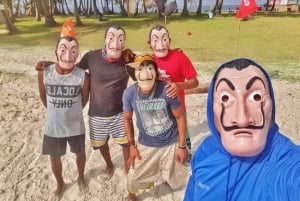 Excursão de um dia para o Money Heist San Blas - 3 ilhas + piscina natural